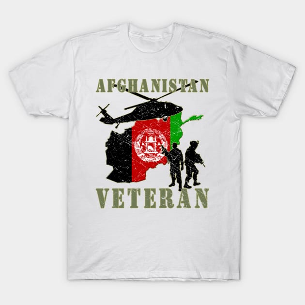 Afghanistan Veteran T-Shirt by Wykd_Life